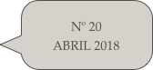 Nº 20 ABRIL 2018