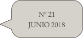 Nº 21 JUNIO 2018
