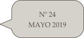 Nº 24 MAYO 2019